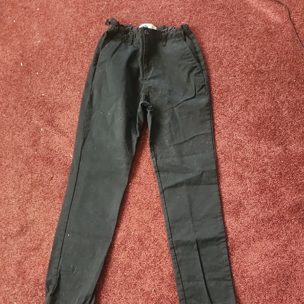 Old Navy Black Straight Leg Jeans